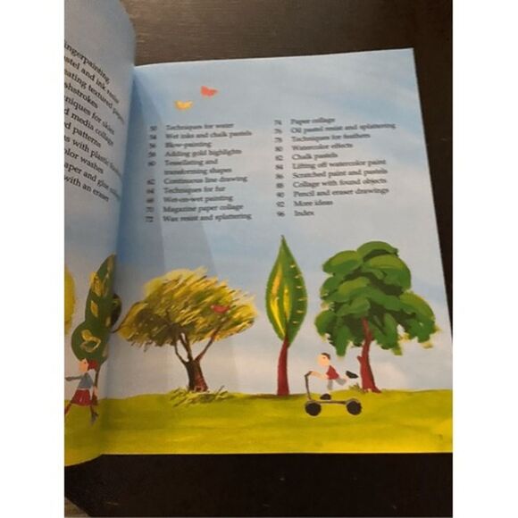 The Usborne Book of Art Skills kids drawing creative - Picture 4 of 6